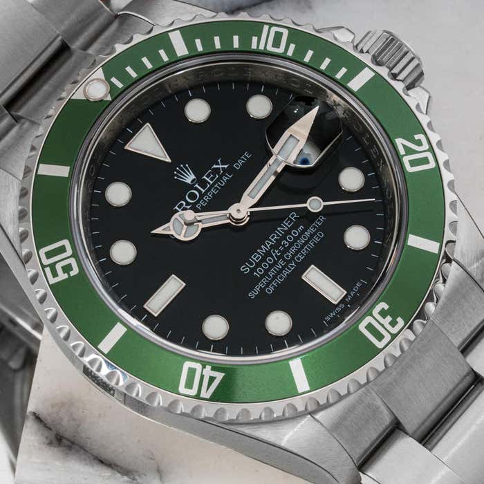 Rolex Submariner Hulk Fecha 